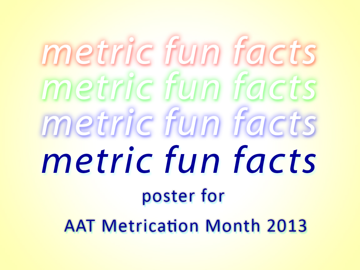 metric fun facts