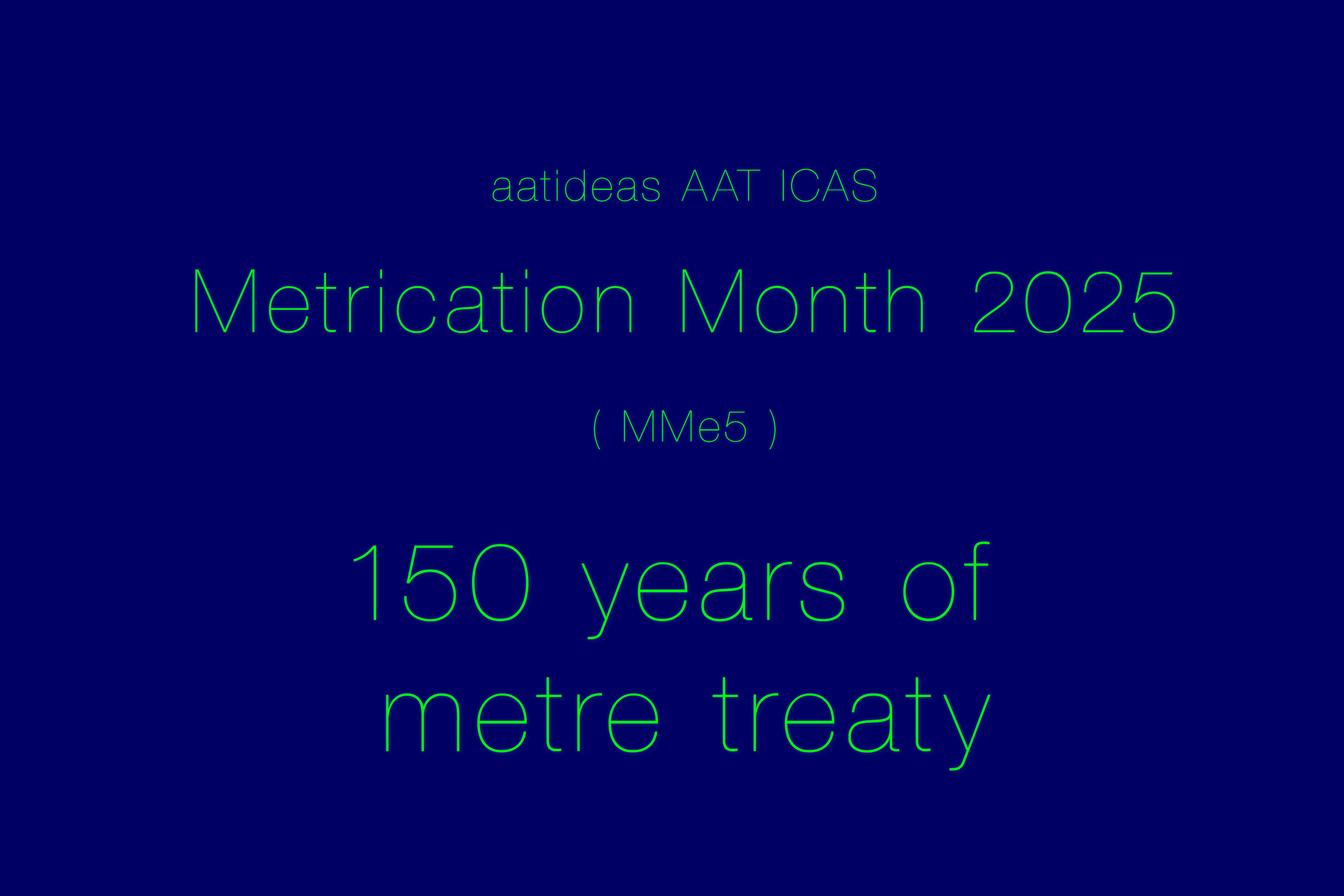 Metrication Month 2025