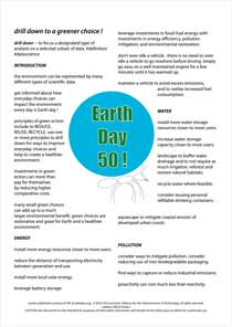 Earth Day 2020 poster